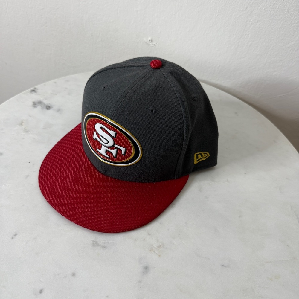 San Francisco 49ers New Era Graphite/Gold Collection On Field 59FIFTY Hat